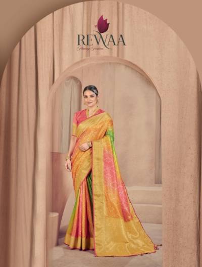 Kutch Kala By Revaa Silk Partywear Saree Collection